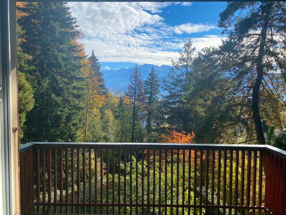 Beautiful Flat With Nice Lake And Mountain Views Weggis Exterior foto